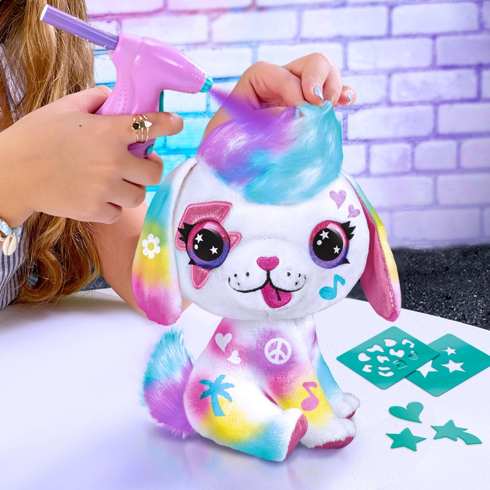 Airbrush Plush - Hundehvalp