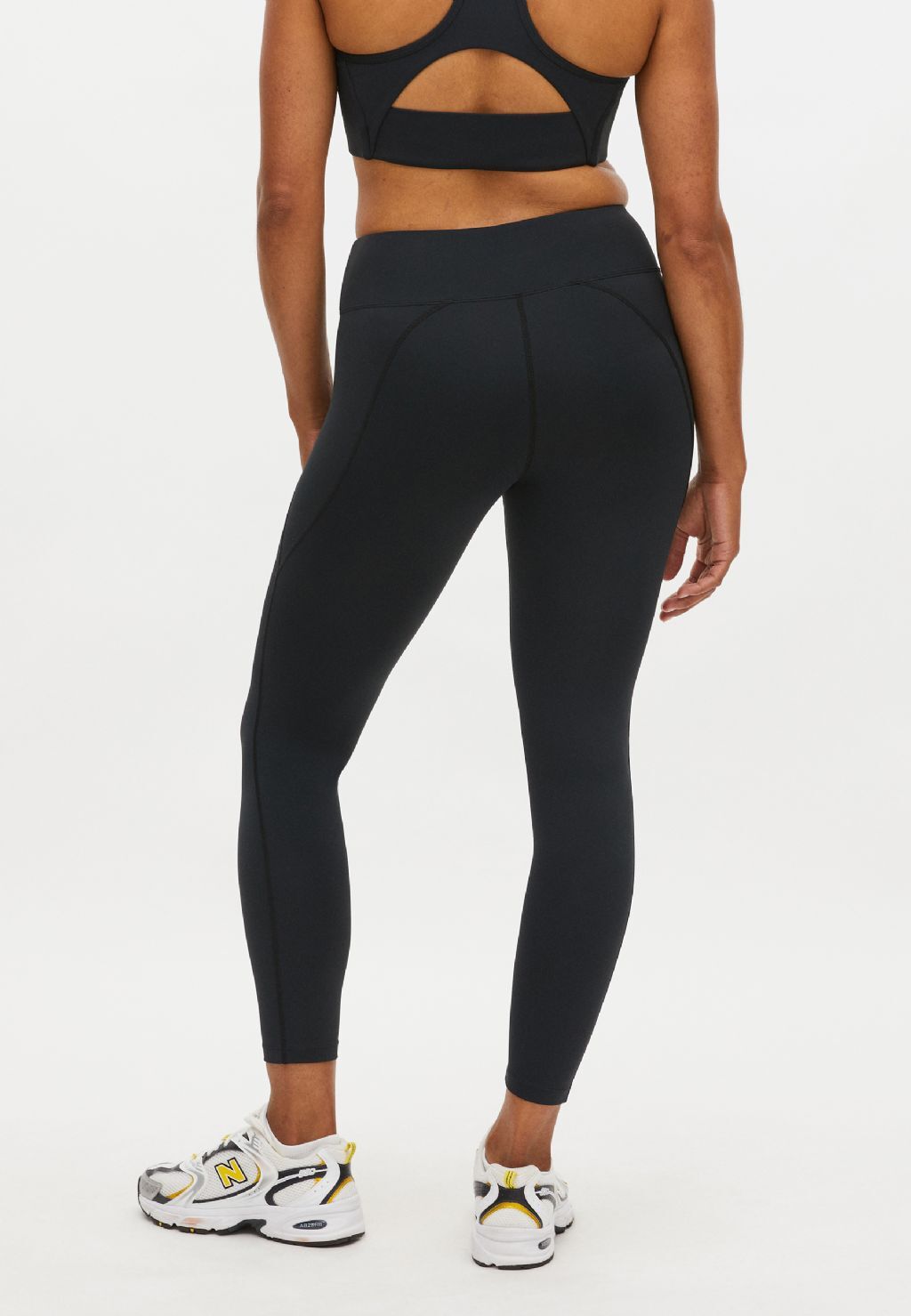 Röhnisch Flattering Reg Waist Hardloopbroek Lang Zwart Dames