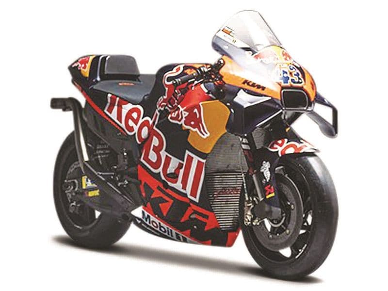 Maisto Motorrad MotoGP Red Bull KTM #43 Miller 2023 1:18 Sammlermodell im Massstab 1:18
