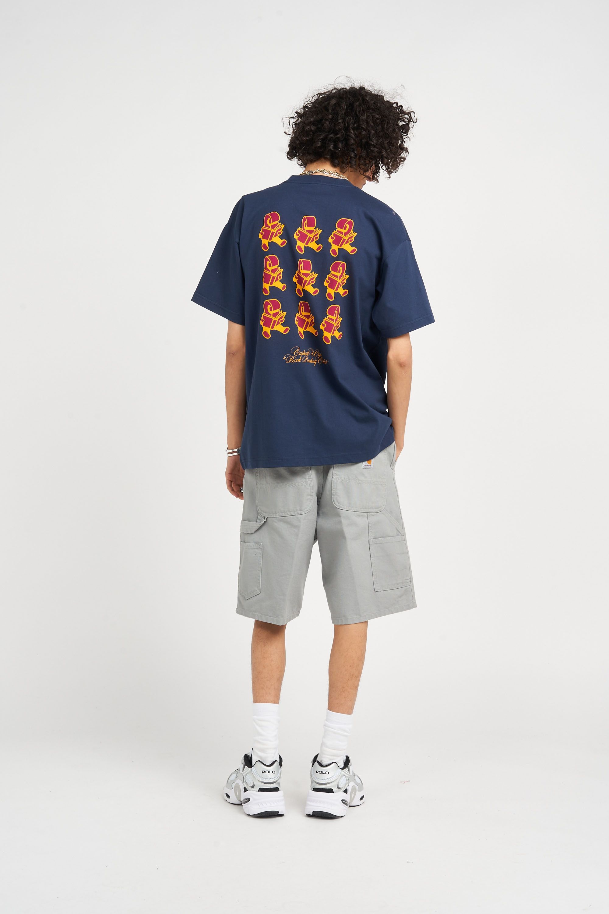 CARHARTT WIP T-shirt S/S Reading Club T-Shirt Bleu
