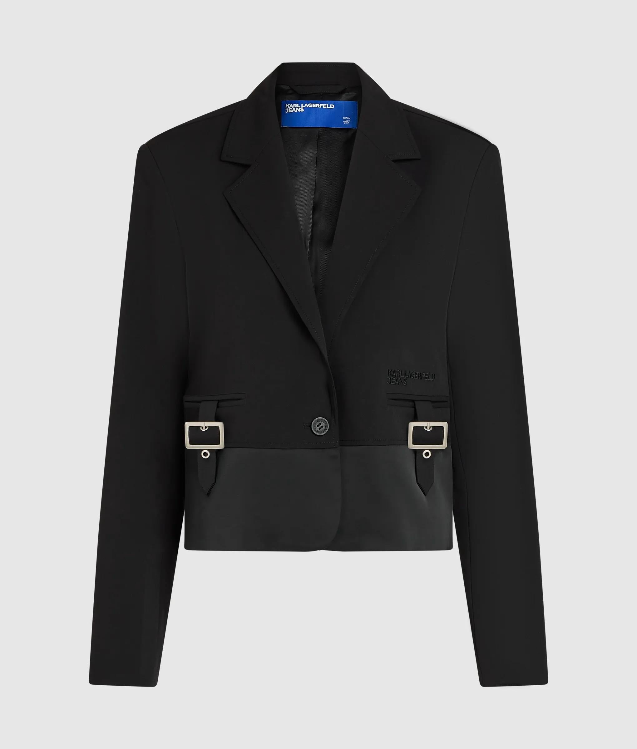 Blazer met gespsluiting