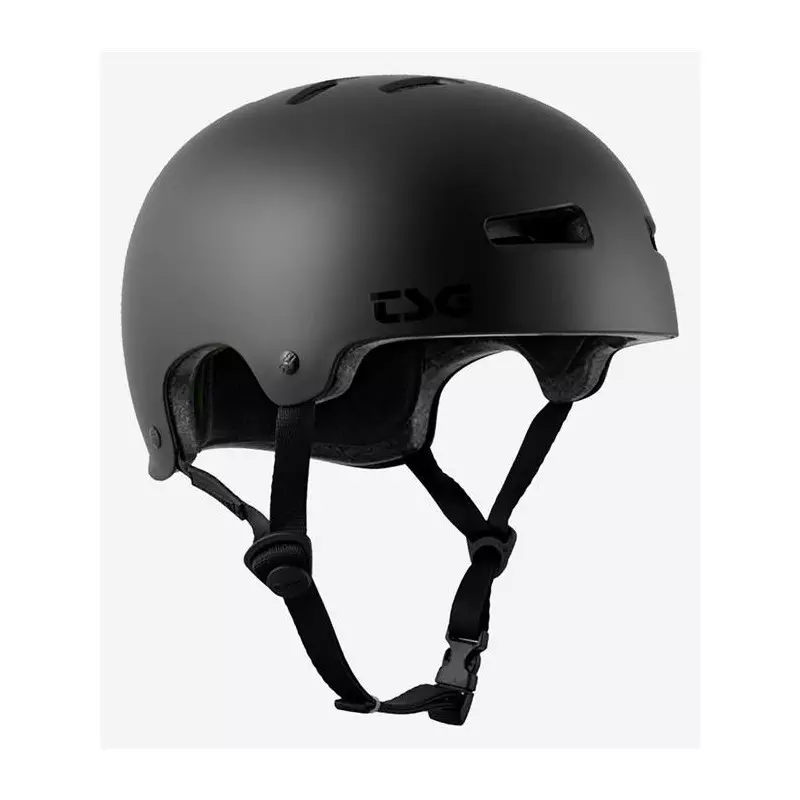 Casque TSG Evolution Satin Foncé Noir