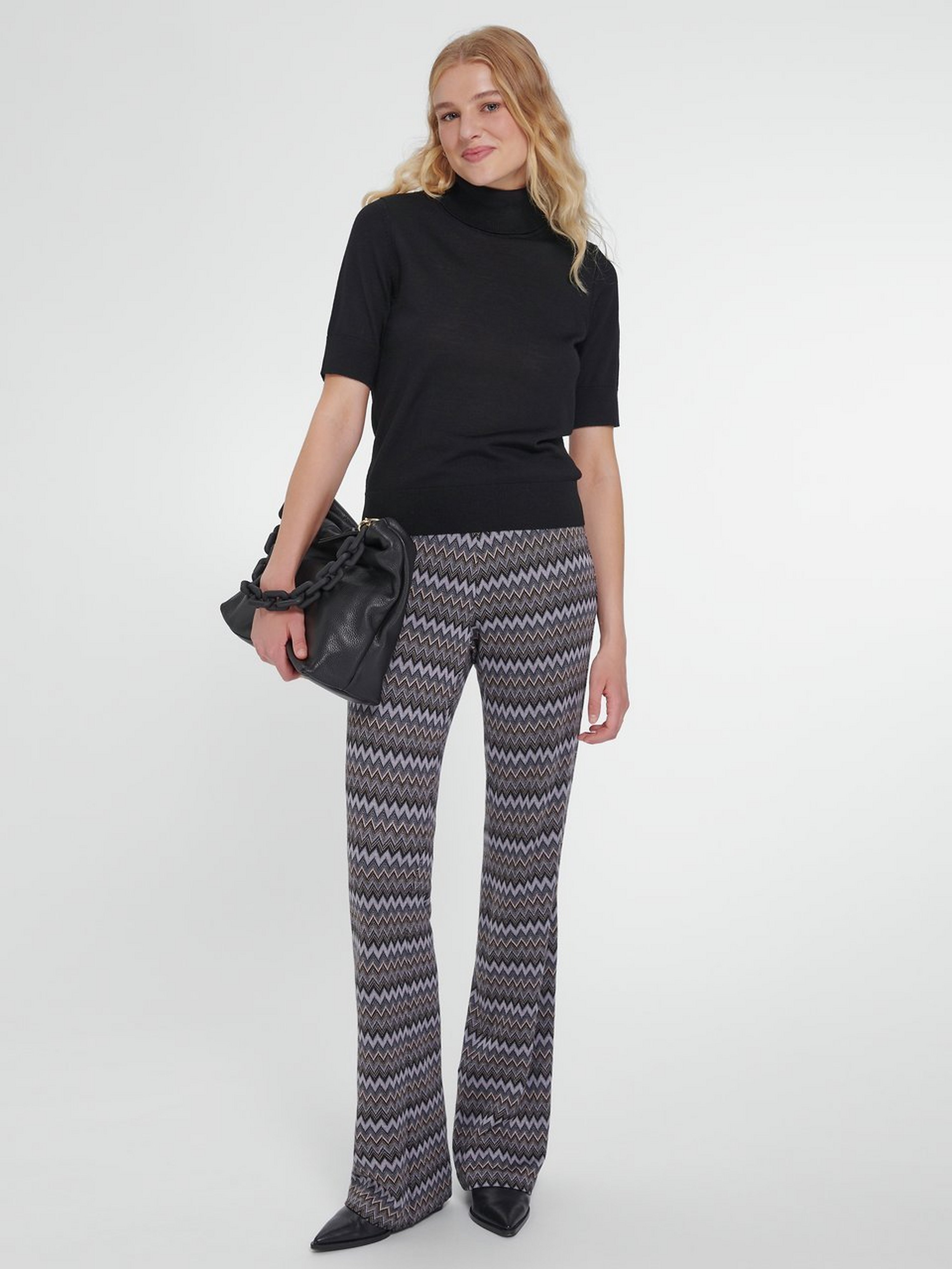 Jacquard-Hose
