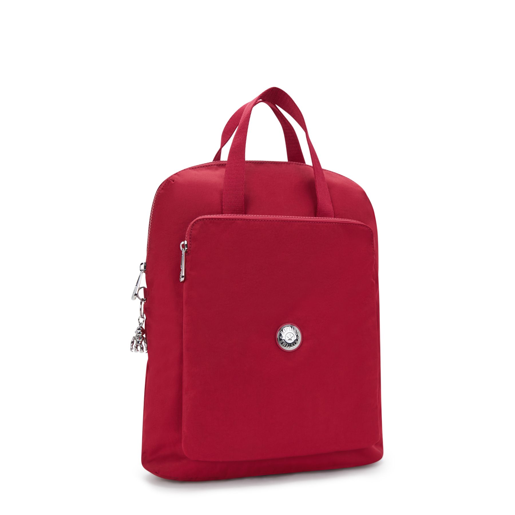 KAZUKI Sac à dos de taille moyenne avec poche pour ordinateur portable - Red Red Wine