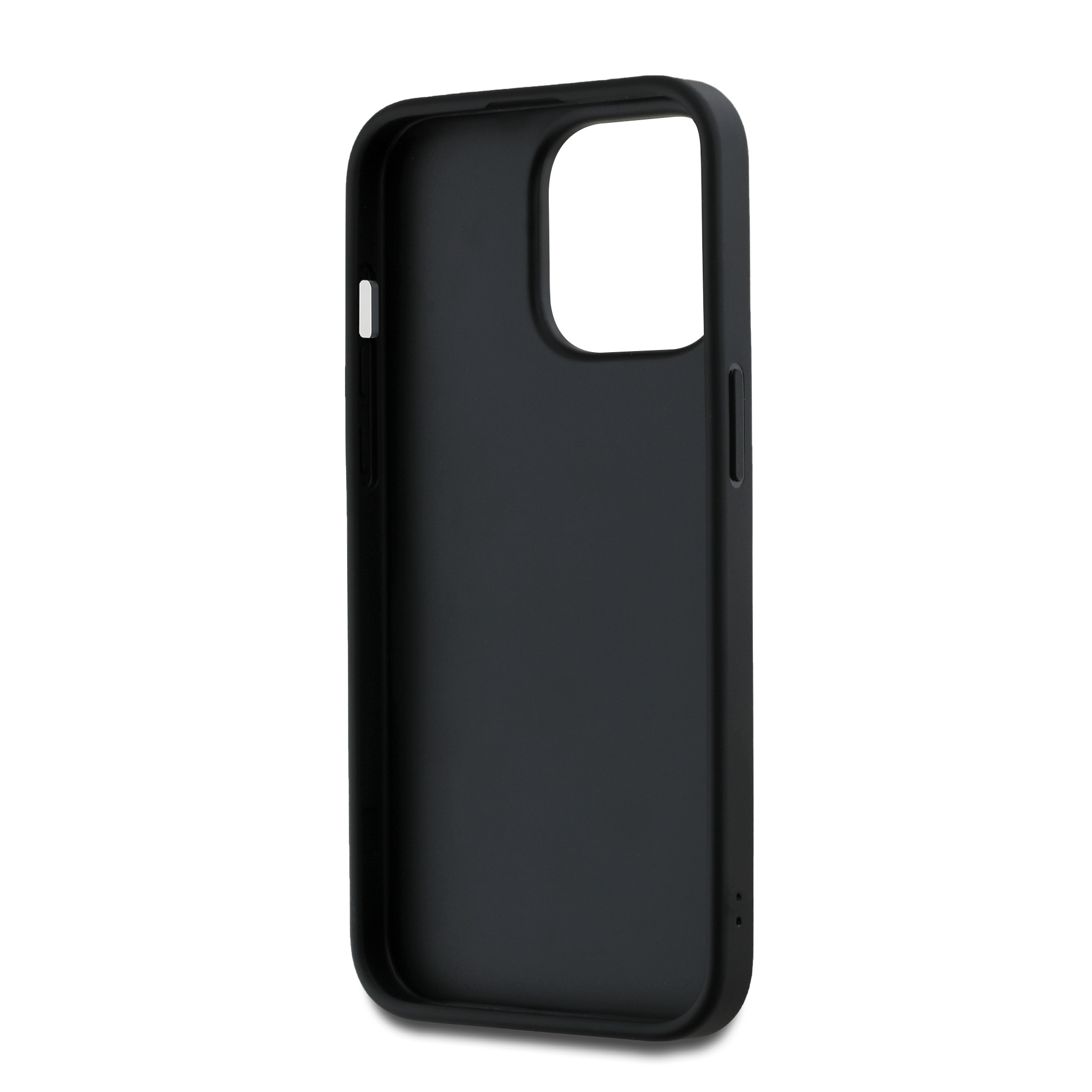 iPhone 14 Pro Hybrid Hardcase Hülle Stock Logo   Handschlaufe (DKHCP14LPBSWSK) - Schwarz
