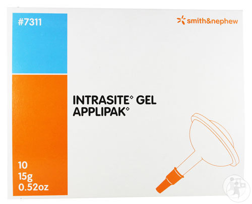 Smith&Nephew Intrasite Gel Applipak Hydrogel Pièces 10x15g (7311)
