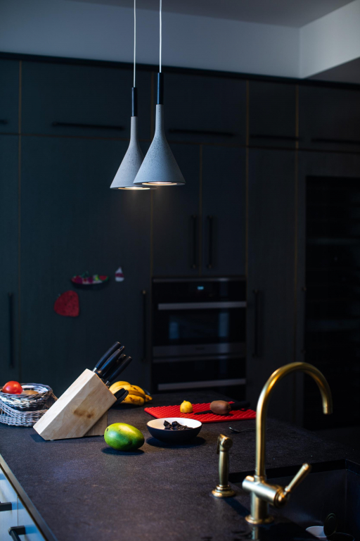 Foscarini Aplomb hanglamp Ø17 bruin