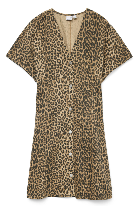 Vero Moda bruine dames jurk