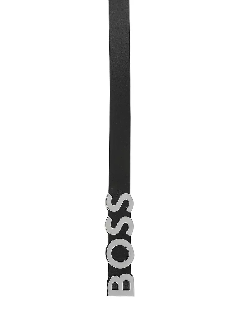 BOSS Ledergürtel BOLD schwarz