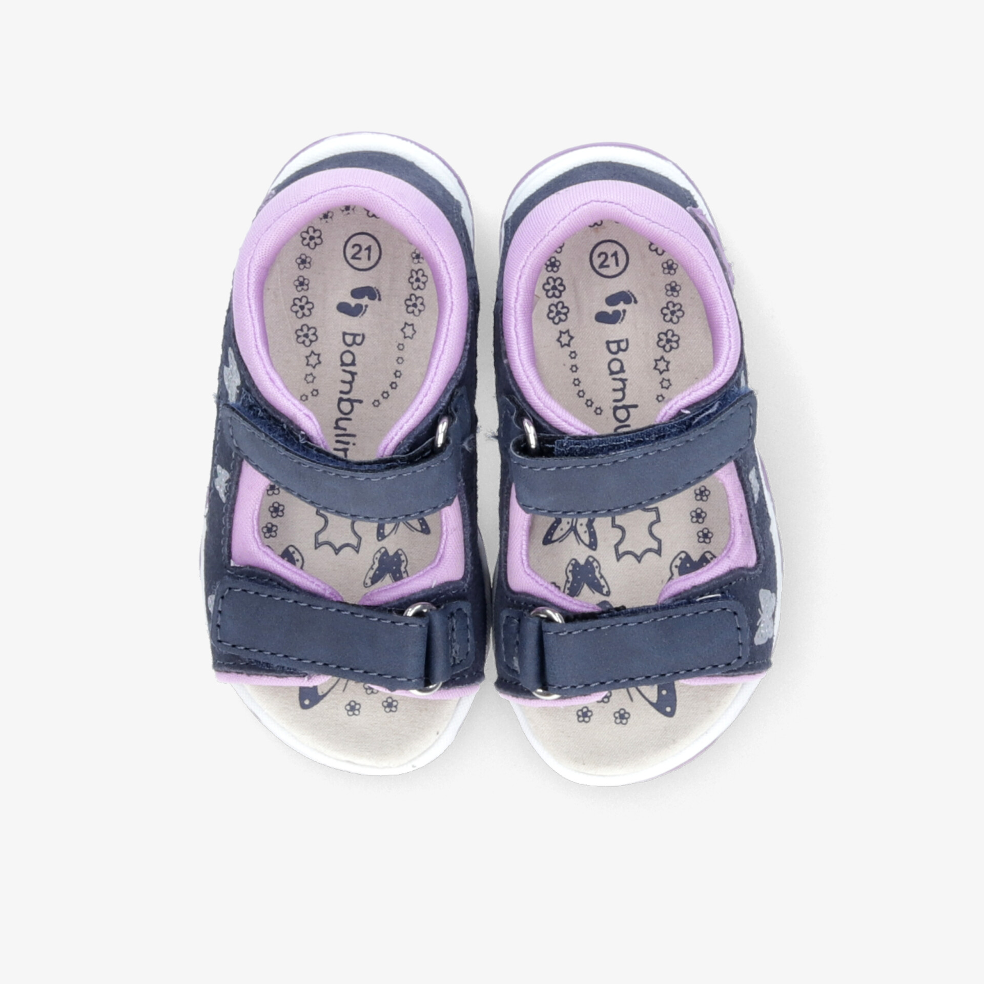 Bambulini Kinder Sandalen blau