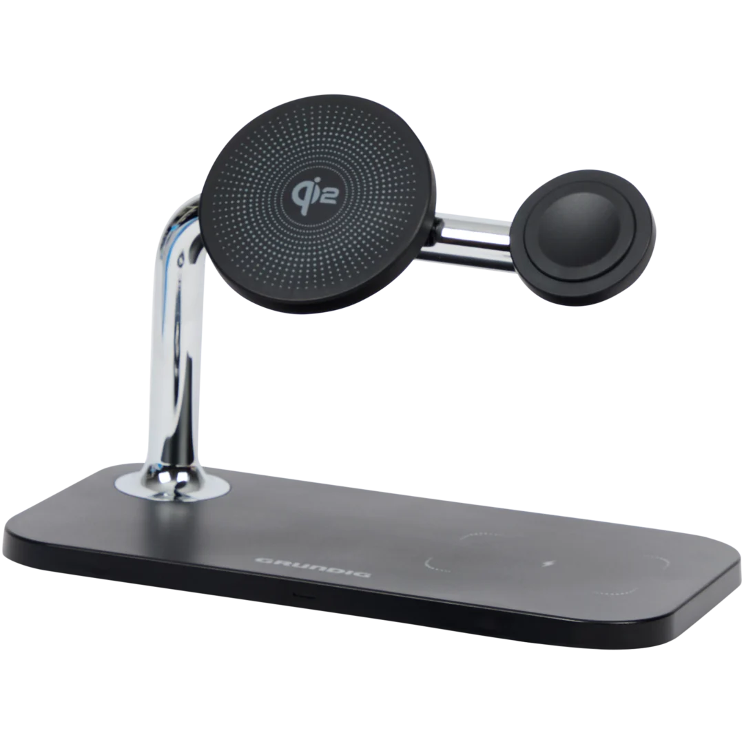 Grundig 3-in-1 draadloze oplader 15 watt | diverse kleuren