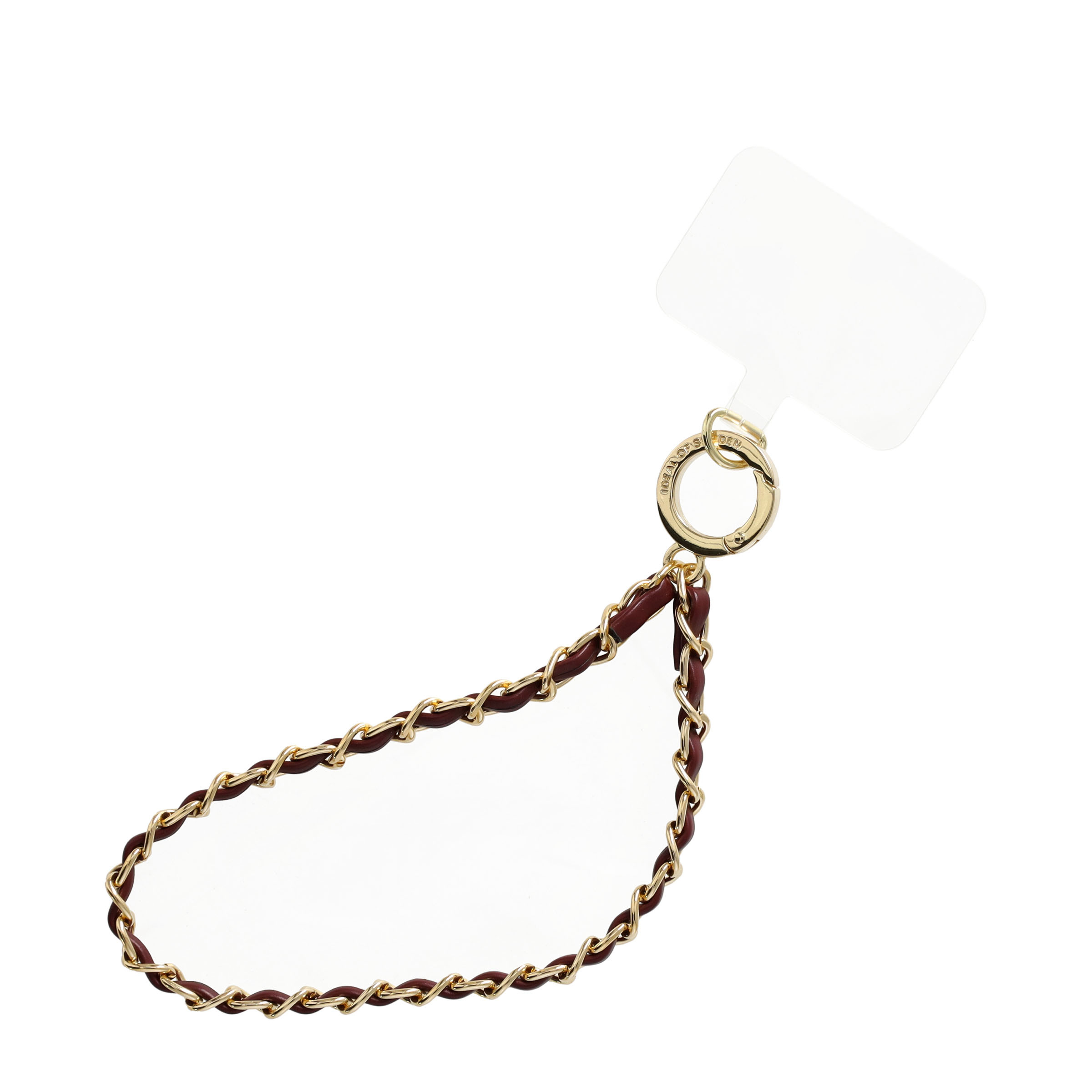 (17.5cm) Universal Handy Kette Phone Charms Schmuck Anhänger Handgelenkschlaufe (IDCW-566) - Wristlet Cherry Gold