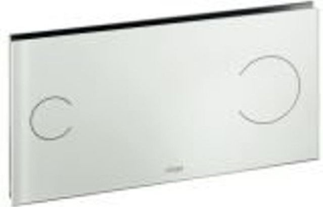 Viega - Visign For More 105 - Drukplaat - Glas - Wit