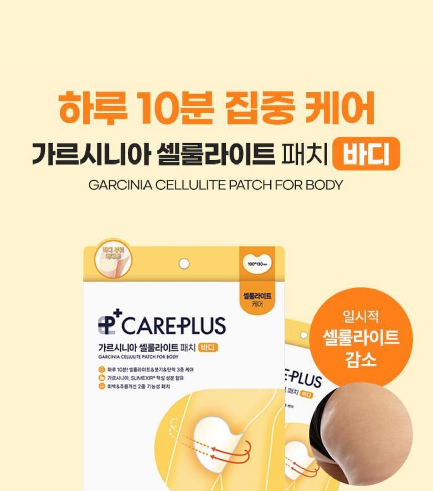 CARE PLUS - Garcinia Cellulite Patch voor het lichaam