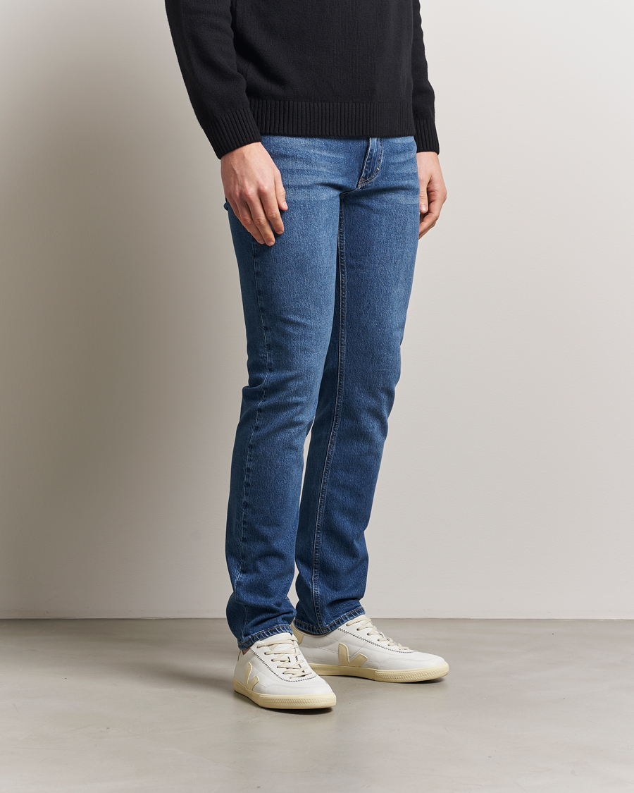 J.Lindeberg Jax Washed Slim Jeans Mid Blue