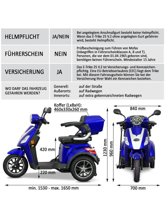 E-Trike 25 pro