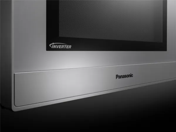 Panasonic NN-GT47KMGPG - Mikrobølgeovn med grill - 31 liter - 1000 W - sølv