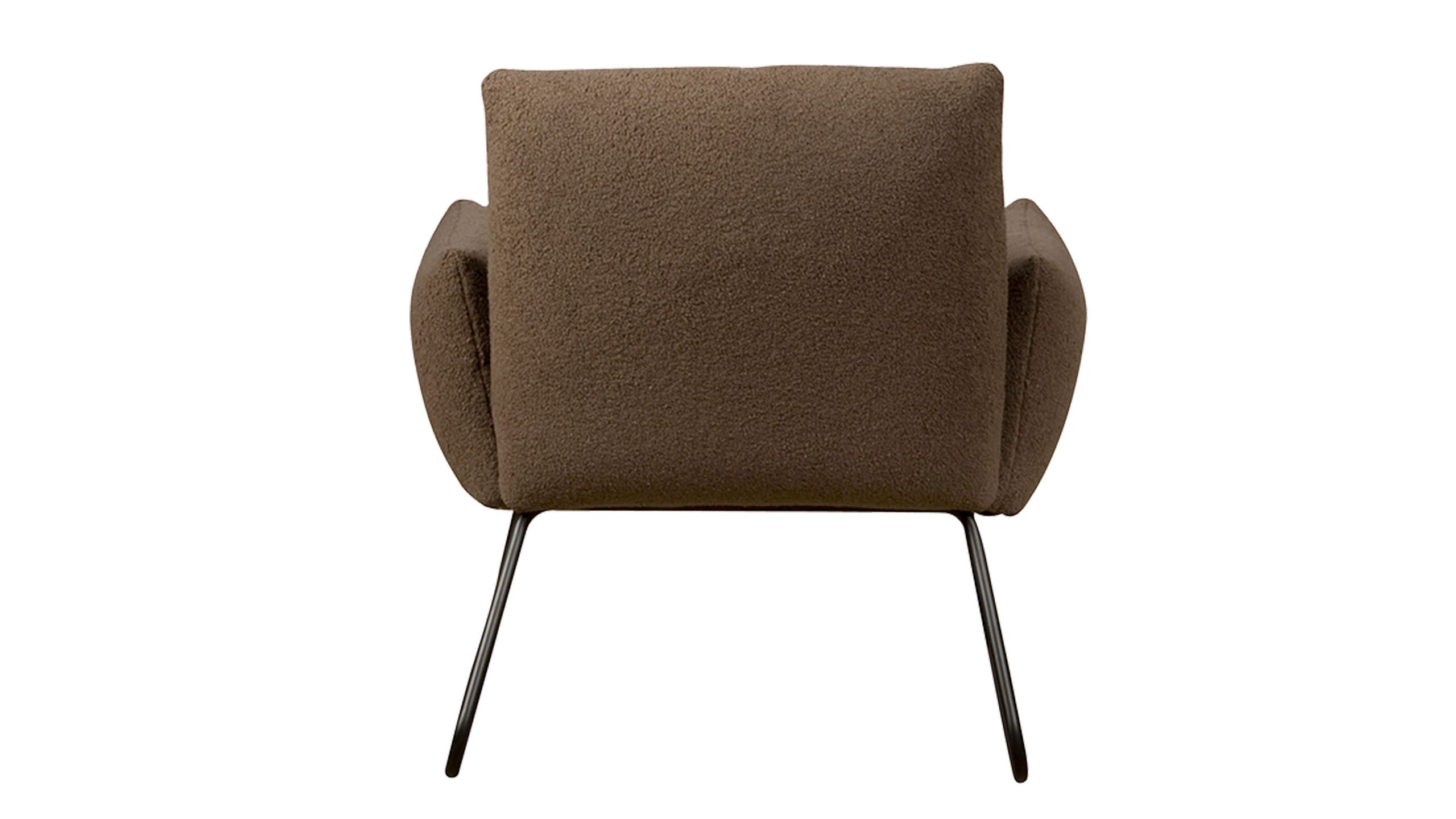 Fauteuil AI 0137 Dark Brown Dante B78 x D76 x H75 cm