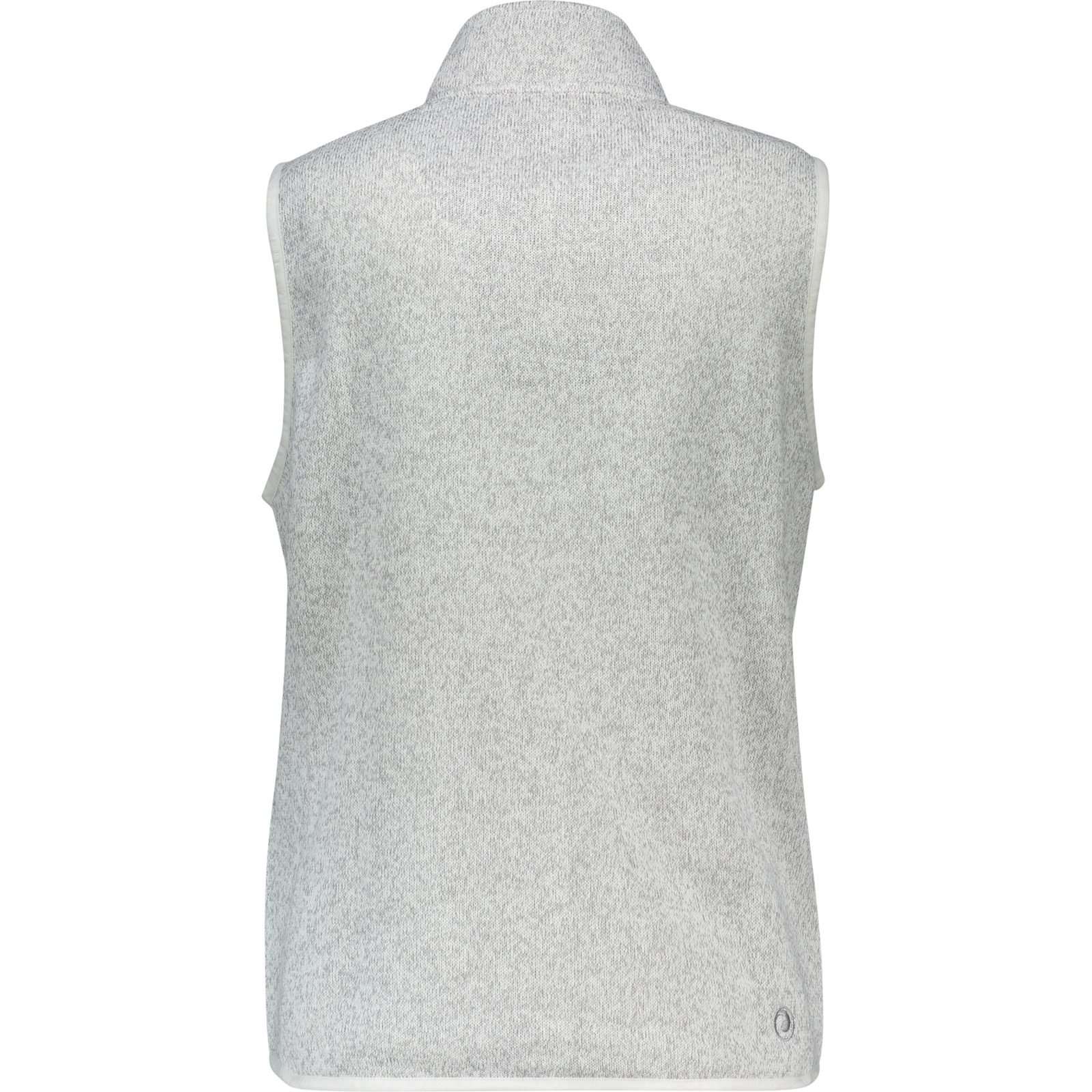 Sherpa Damen-Strickfleece Weste Mya XS, hellgrau