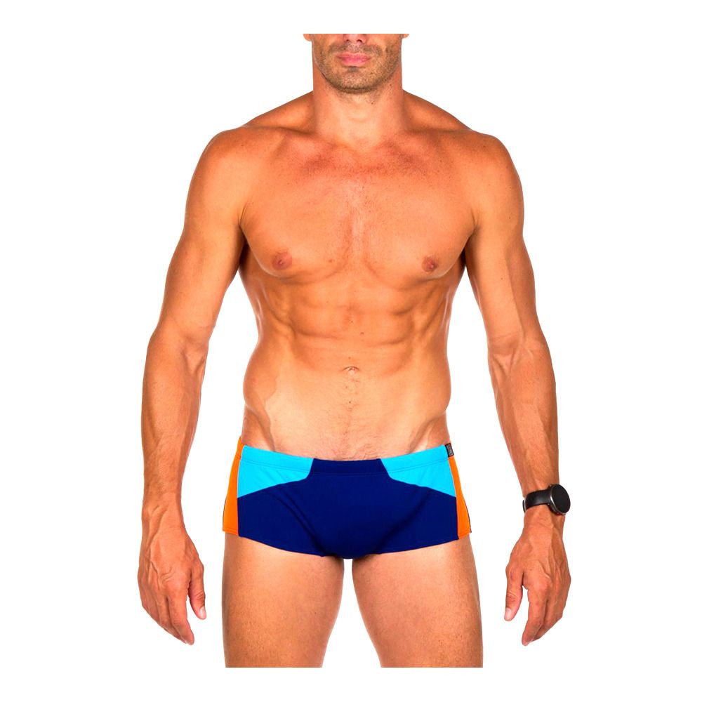 Z3rod TRUNKS - Boxer de bain Homme dark blue/atoll/orang