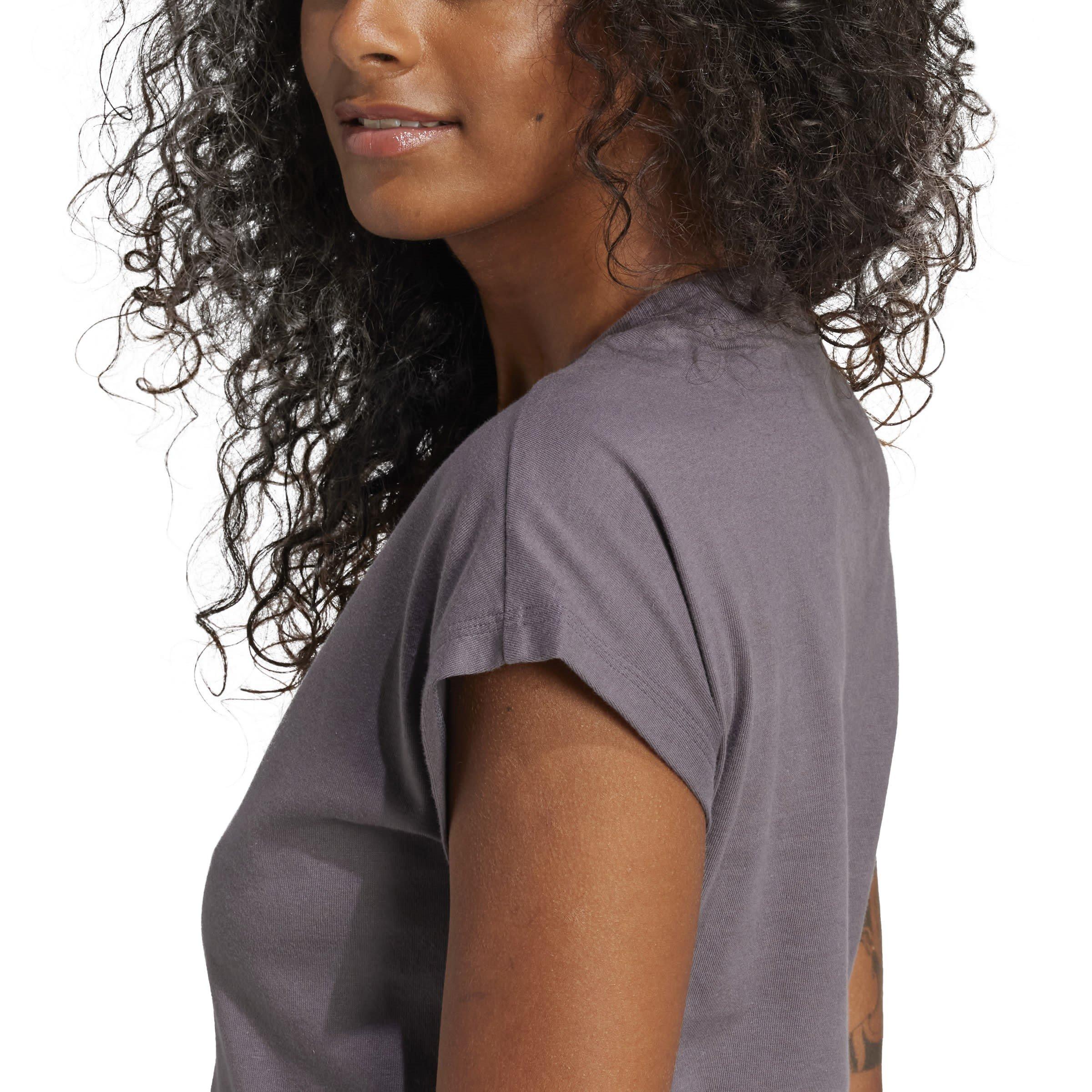 adidas Essentials Linear Cotton T-Shirt Womens