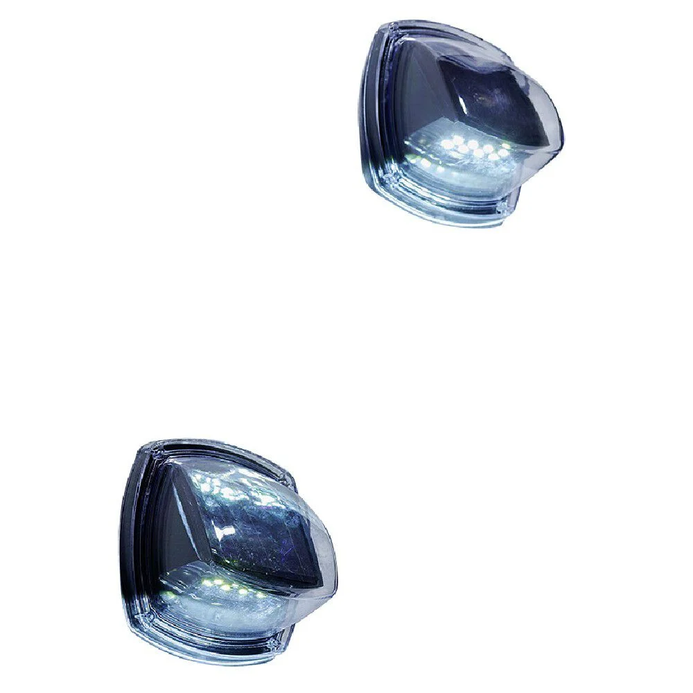 Lampe solaire d'allée noir x 2
