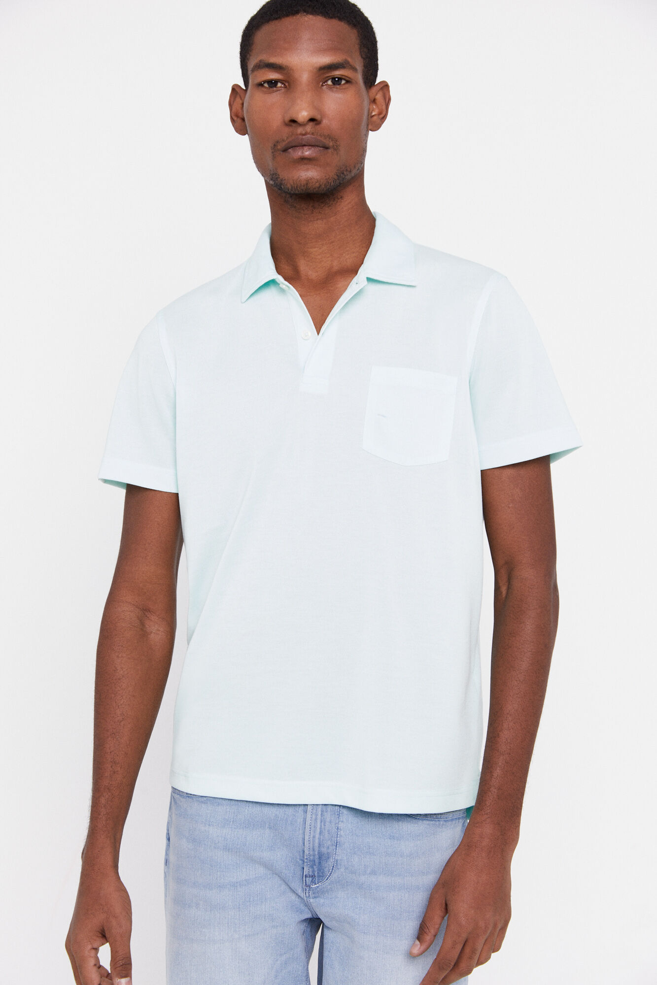 Camisa polo Coolmax - Verde