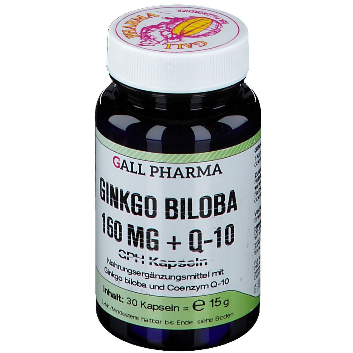 GALL PHARMA Ginkgo Biloba 160 mg + Q-10 GPH