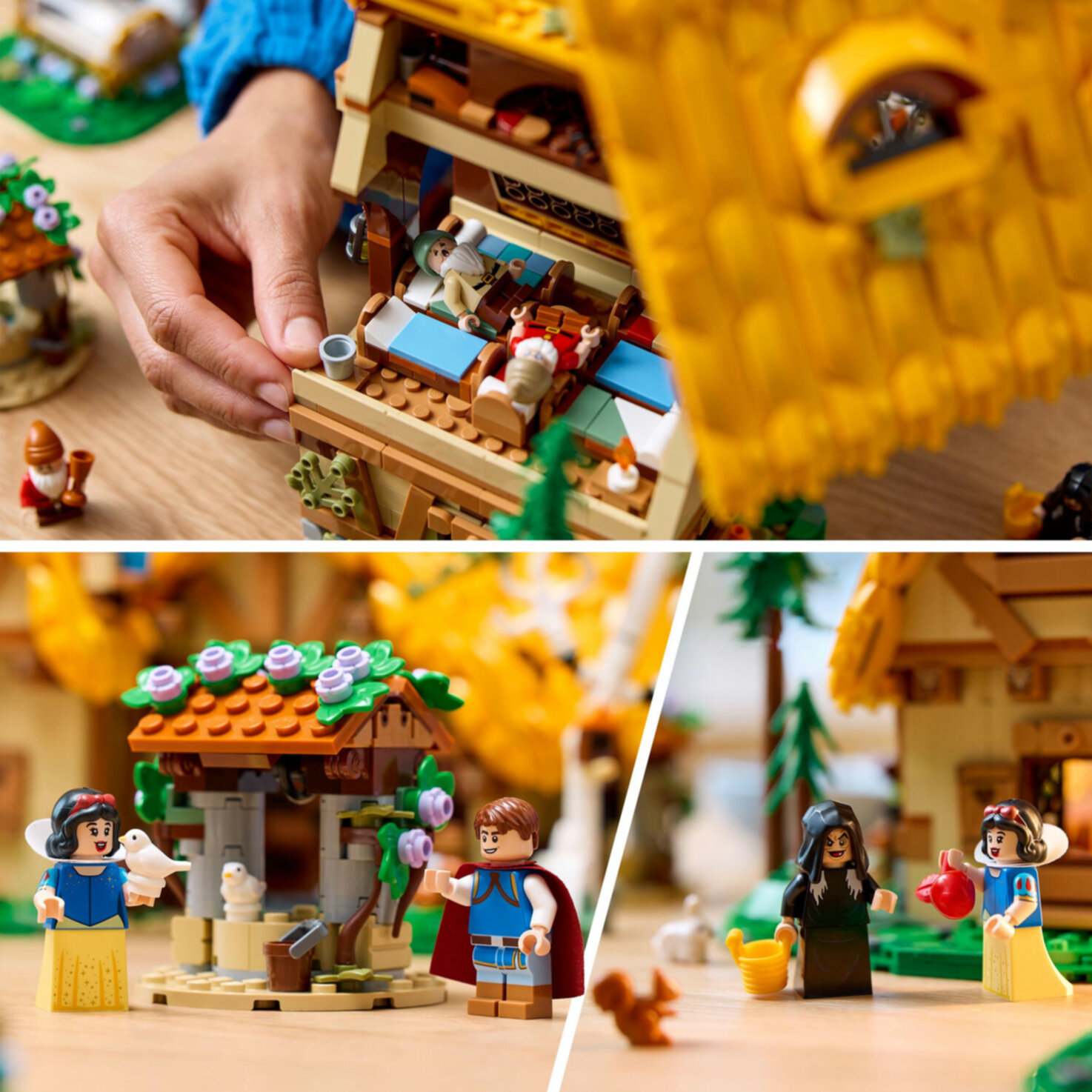 LEGO® Disney Die Hütte von Schneewittchen und den sieben Zwergen (43242, seltenes Set)