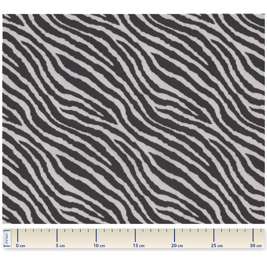 Coupon Tissu 1 M Zèbre