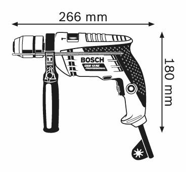 Bosch GSB 13 RE Klopboormachine  - 0601217100