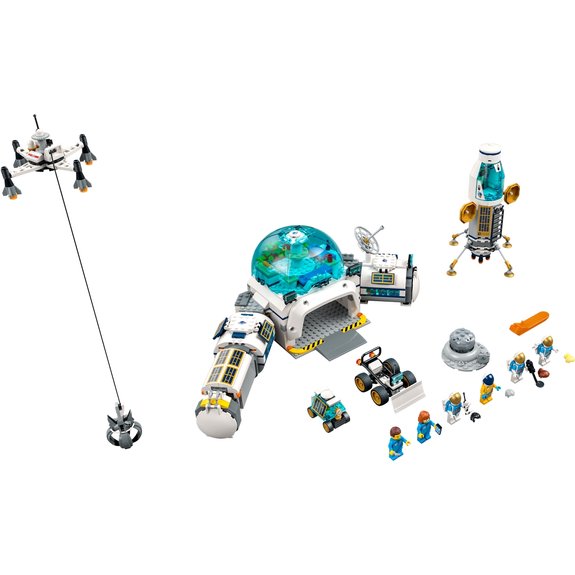 La base de recherche lunaire LEGO City 60350