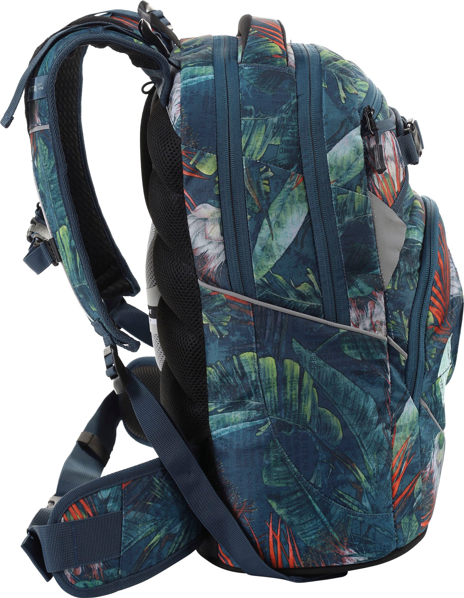 NITRO Schulrucksack »Superhero« Reflektoren Rucksack für Schule und Freizeit