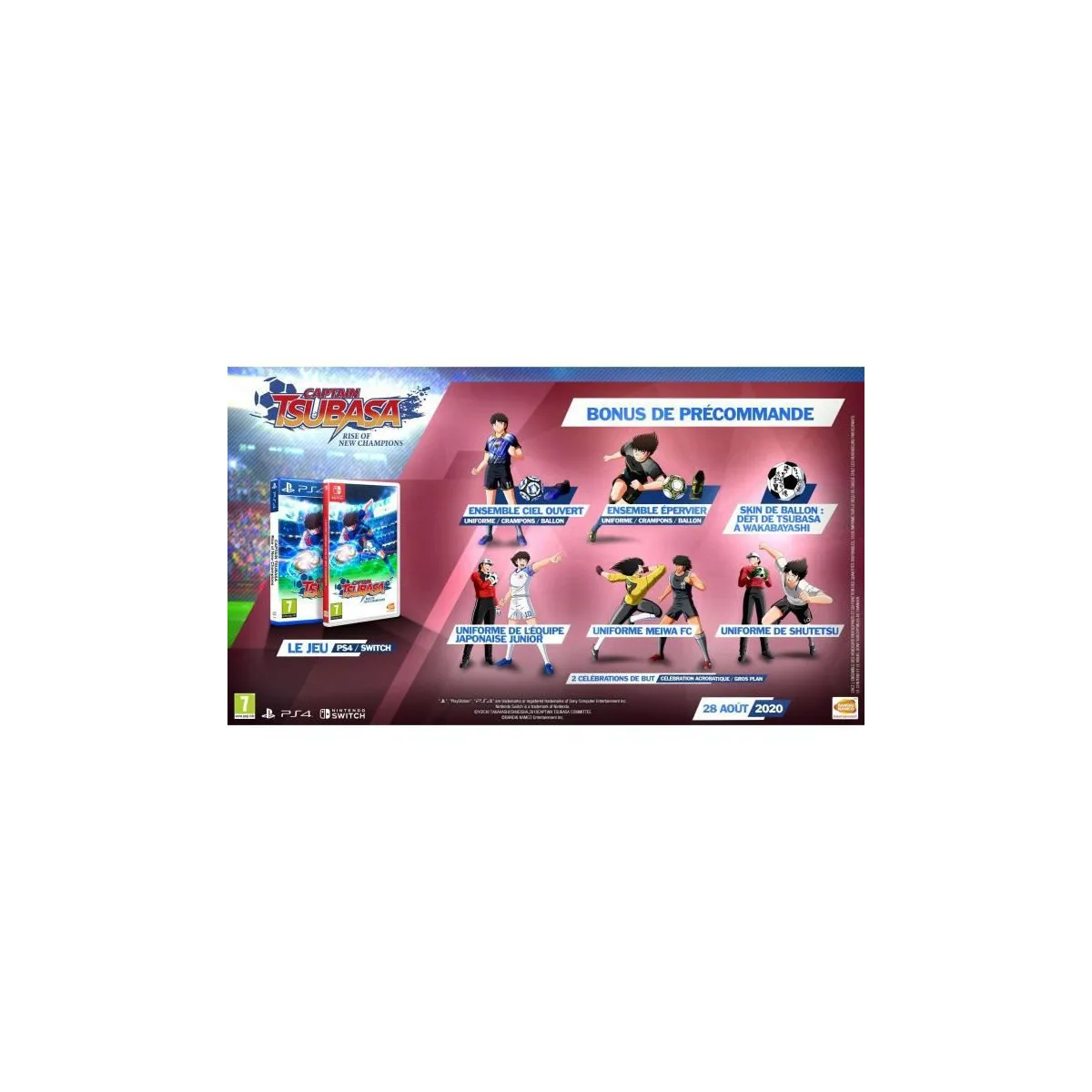 BANDAI NAMCO ENTERTAINMENT Bandai Namco Captain Tsubasa: Rise Of New Champions PS4