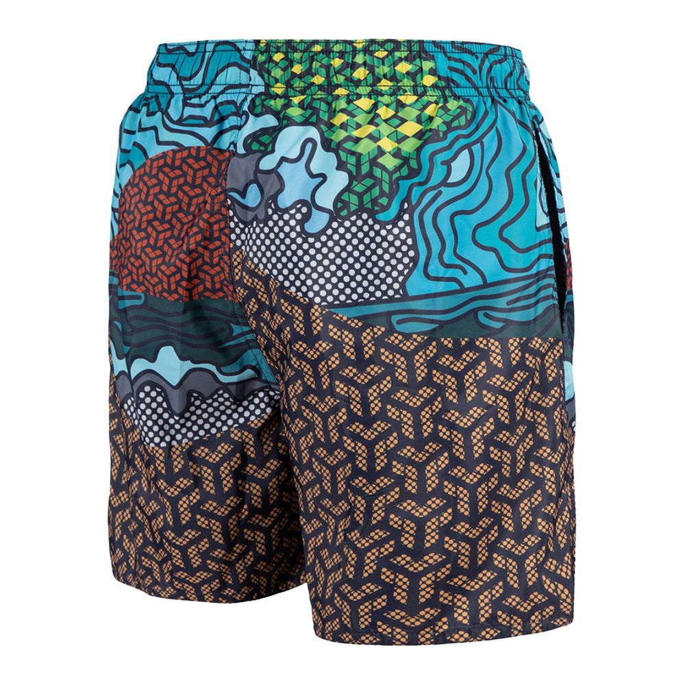 Arena BOXER PLACED - Boardshort Homme sky/beach