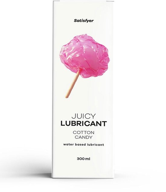 Satisfyer Glijmiddel Op Waterbasis Cotton Candy (300 ml)