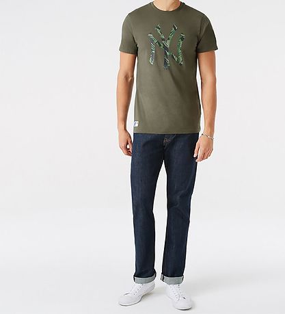 New Era T-Shirt - New York Yankees - Army