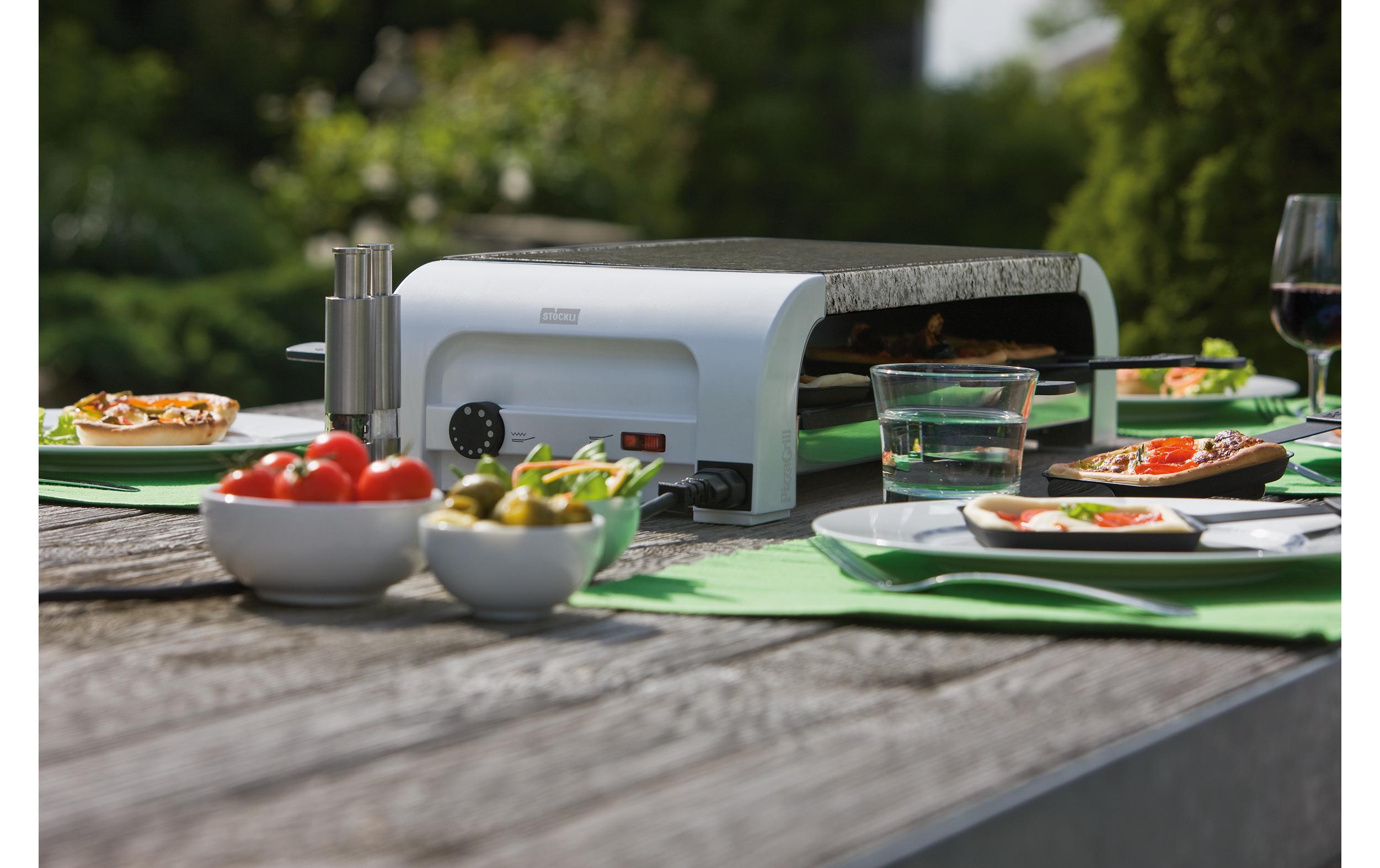 Pizza-Grill for 8 Hot'Stone 8 Personen<br>Tischgrill