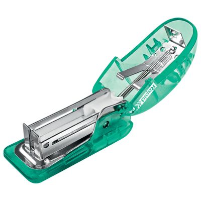 Rapid - Mini Agrafeuse Colour'Breeze - capacité 10 feuilles - agrafes 24/6 ou 26/6 - Vert