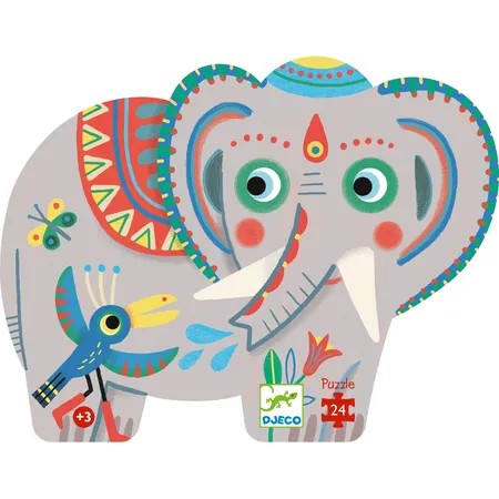 Djeco Puzzle: Haathee, 24 Teile