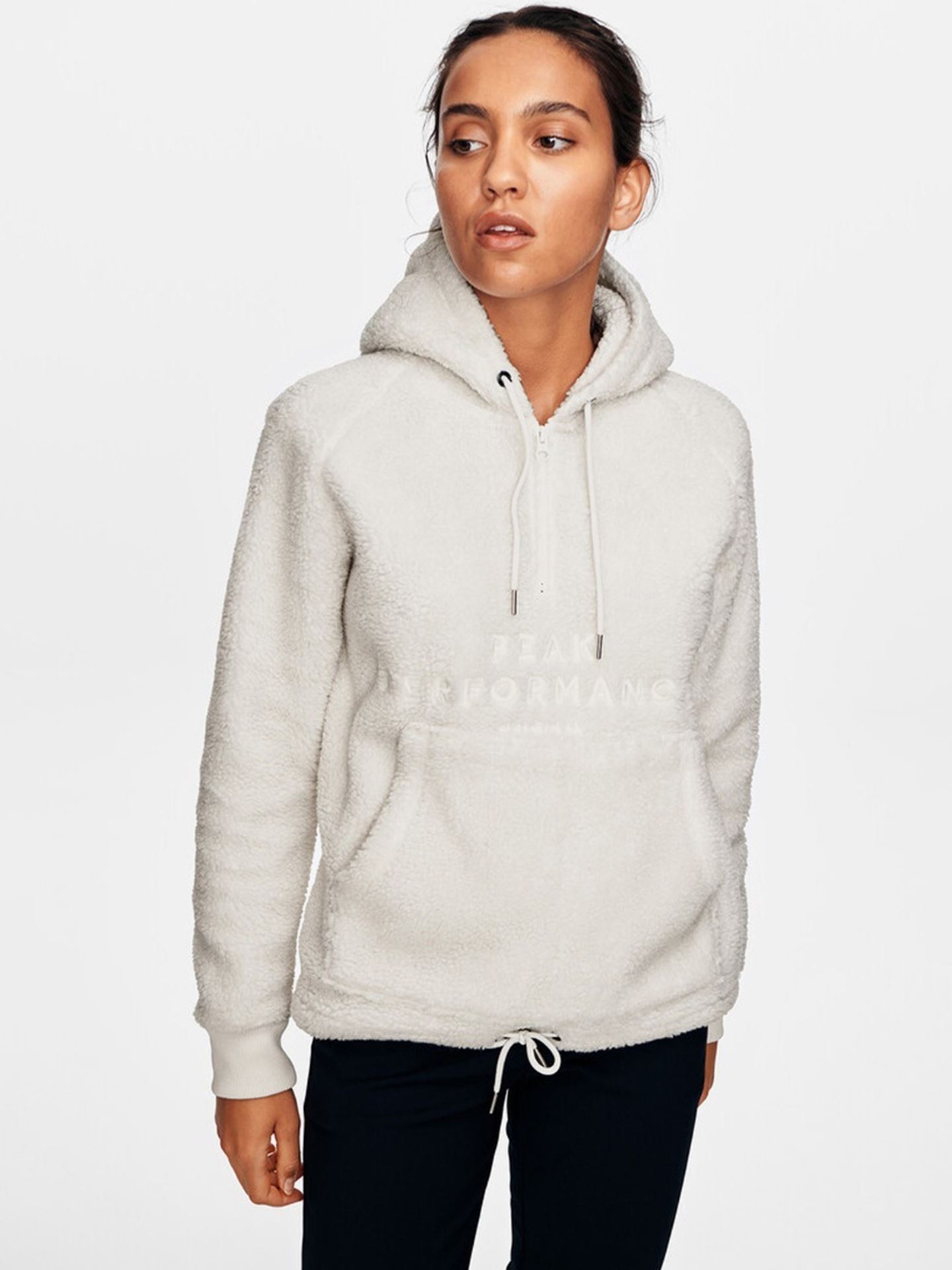 Original Pile Half Zip Hood
