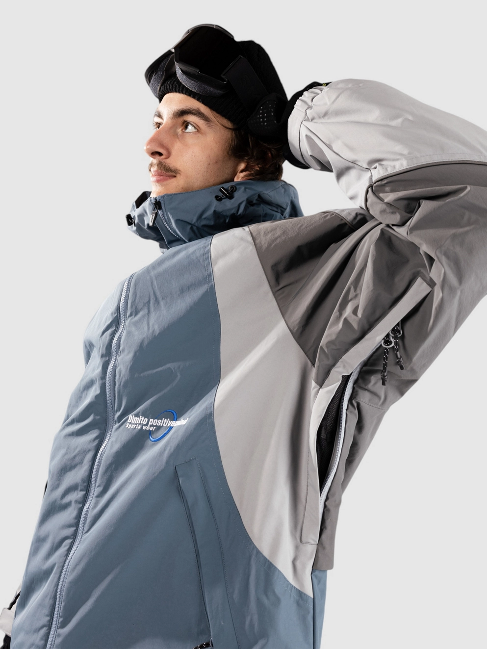 Dimito Wave Track Jacket steel