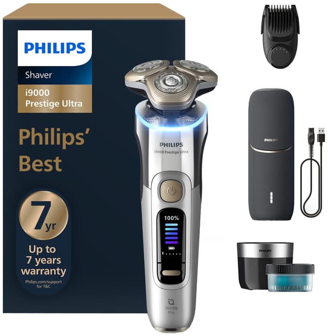 Philips i9000 Prestige Ultra barbermaskine XP9404/46 (sølv)