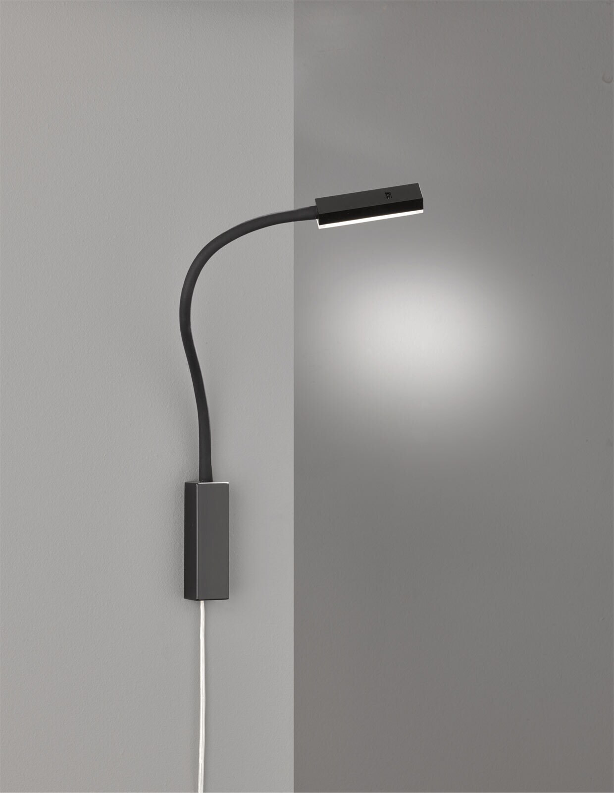 FISCHER & HONSEL LED Wandlampe RAIK III schwarz