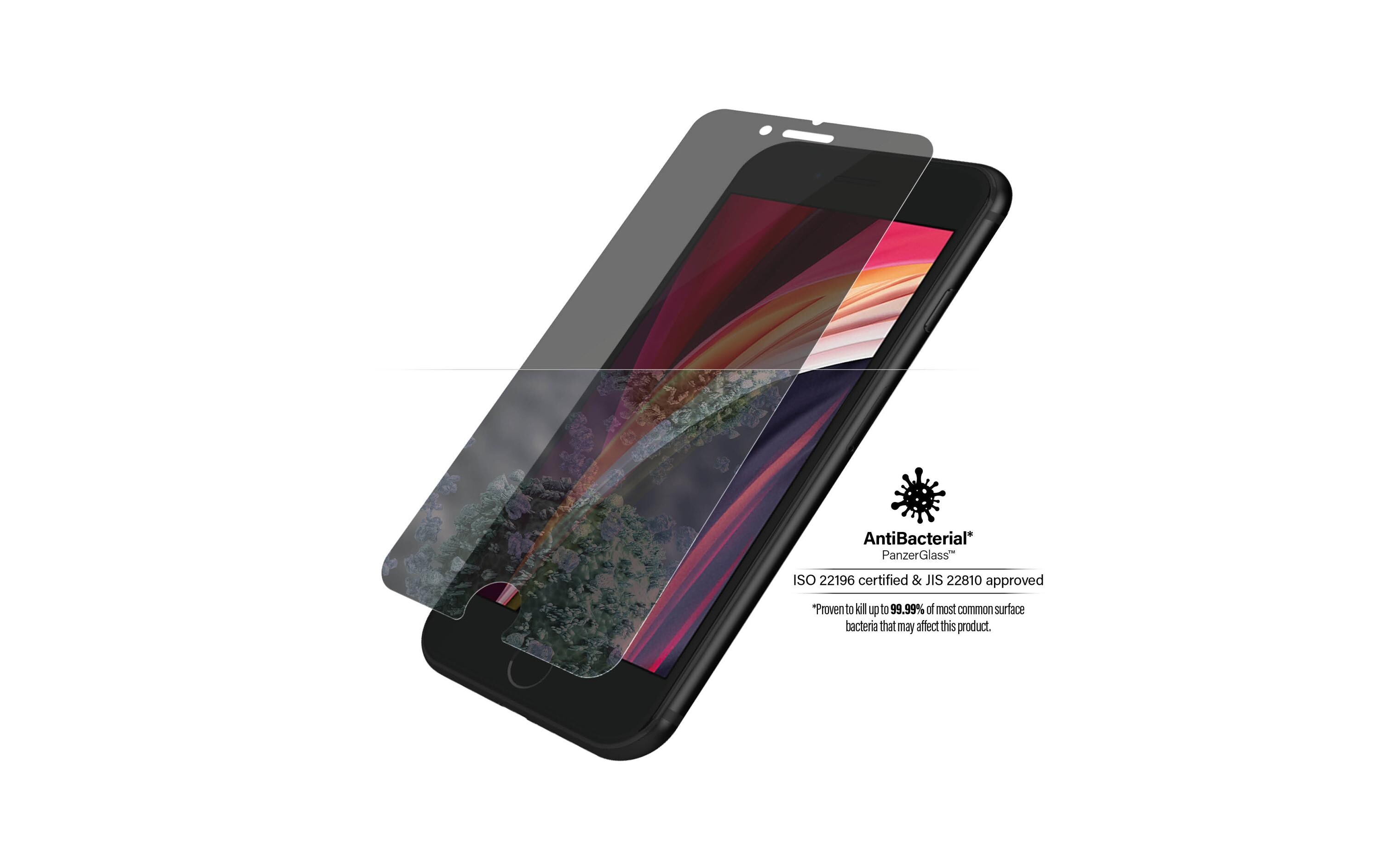 Displayschutz Privacy iPhone 6/6S/7/8/SE 2020/2022Display-Schutzfolie für das Apple iPhone 6/iPhone 6s/iPhone 7/iPhone 8/iPhone SE (2. Gen. / 2020)/iPhone SE (3. Gen. / 2022)