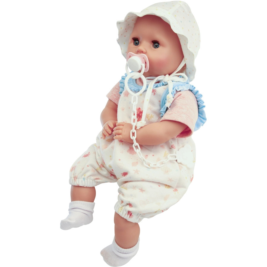 Schildkröt Puppe mit Schnuller Amy Beige Beige