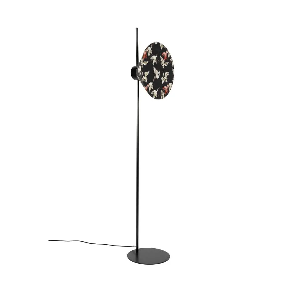 Housecraft Jaylee Vloerlamp/ Staande lamp Zwart