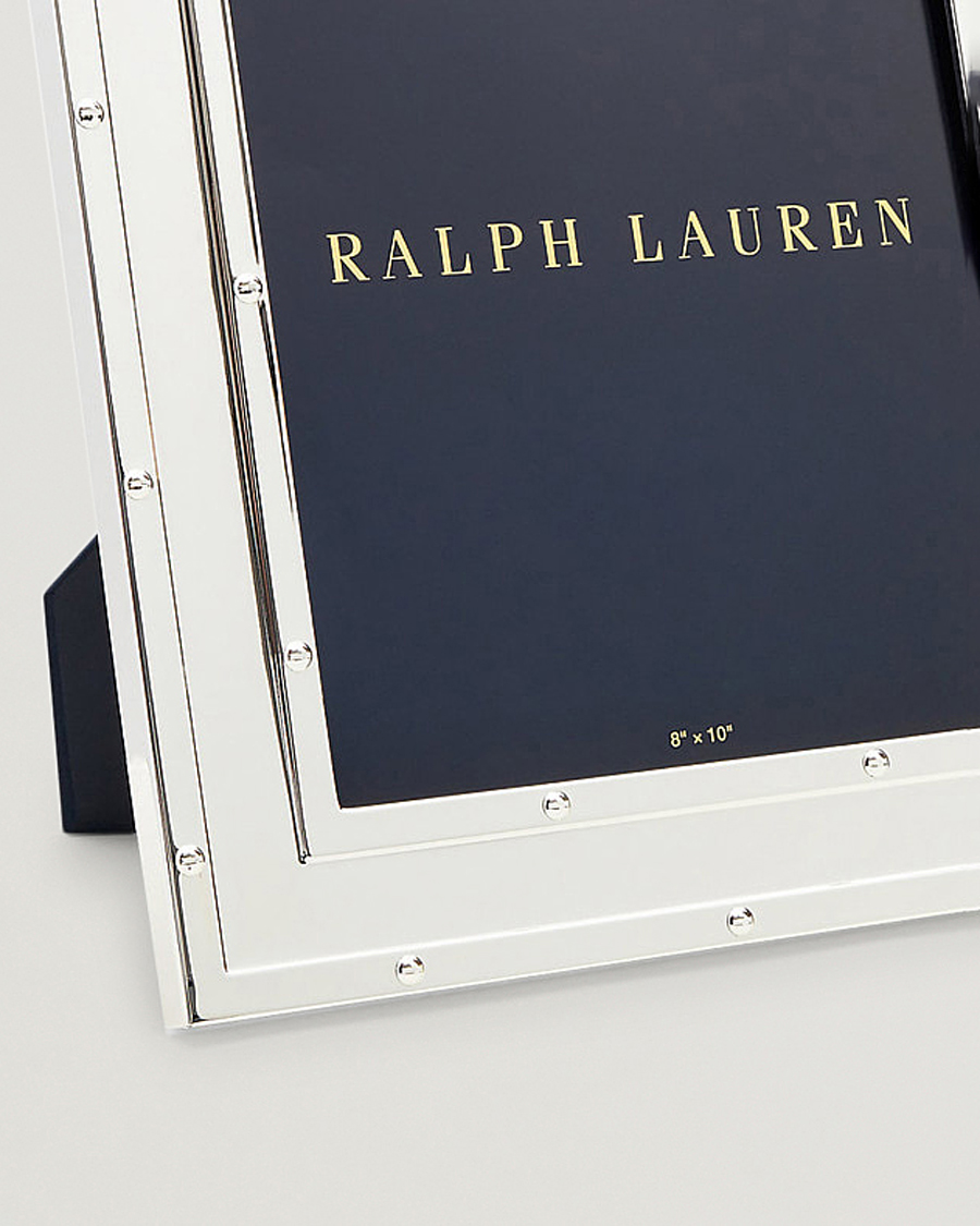 Ralph Lauren Home Bleeker 20x25 Photo Frame Silver