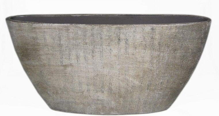 Bela Arte bloempot Mira taupe 73 x 17 x 36 cm