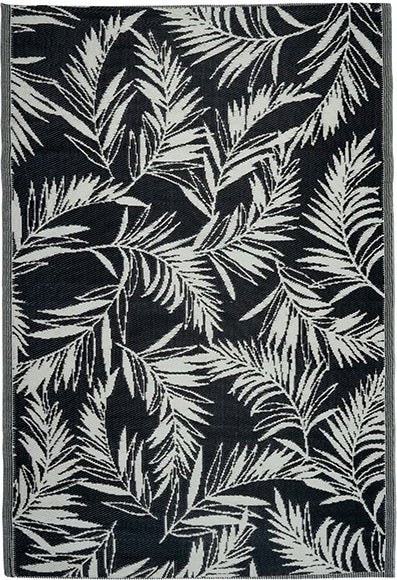 Intratuin buitenkleed Palm zwart 160 x 230 cm